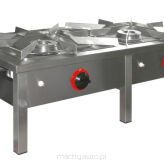 Taboret gazowy 2 palnikowy, 8.0 / 8.0 kW