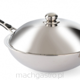 Patelnia indukcyjna wok, Profi Line, ø360x180 mm