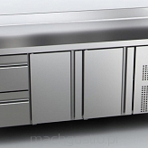 Stół chłodniczy 428L 2 szuflady 2 drzwi Concept CCP-3G HDD