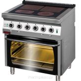 Kuchnia ceramiczna z piekarnikiem elektrycznym 700.KE-4C/PE-2