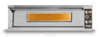 Piec manualny jednokomorowy iDeck 60.60M | 4,2 kW | 850x930x370 mm