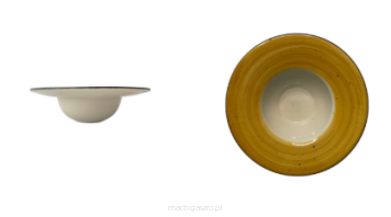 Talerz na makaron | seria Still | Rustic Yellow | ø23 mm | 12 szt.