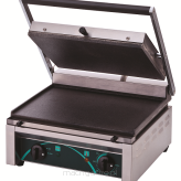 Grill elektryczny kontaktowy panini RN101-C | 2 płyty gładkie