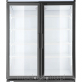 Witryna chłodnicza z podświetlanym panelem 2-drzwiowa, 618 L