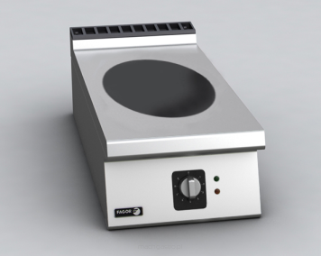 Kuchnia indukcyjna WOK | 5.0 kW | 400x930x290 mm