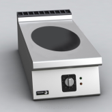 Kuchnia indukcyjna WOK | 5.0 kW | 400x930x290 mm