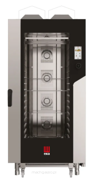 Piec konwekcyjno-parowy Millennial Touch Screen Bakery z automatycznym systemem myjącym, 16× 600×400 mm – gazowy