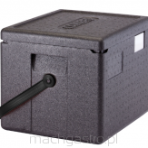 Pojemnik termoizolacyjny Cam GoBox® z czarnym paskiem, GN 1/2, 22.3 L