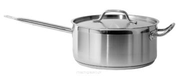 Rondel z pokrywką ze stali nierdzewnej | 280x130 mm | 8.0 L