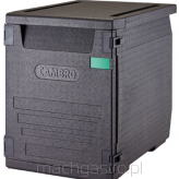Pojemnik termoizolacyjny Cam GoBox® ładowany od przodu, na pojemniki 600x400 mm, z 9 wbudowanymi prowadnicami, 126 L, 770x540x687 mm