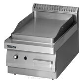 Grill płytowy gazowy | gładki | 4.0 kW | 400x650x300 mm