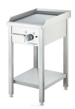 Płyta grillowa elektryczna, wolnostojąca, gładka, 4 kW, 400 V