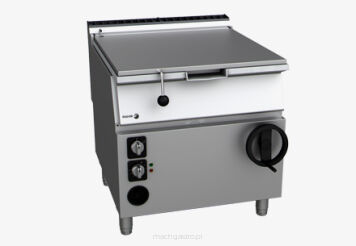Patelnia przechylna gaz. SB-G910 żeliwna, podnoszenie mechaniczne