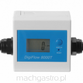Elektroniczny licznik przepływu wody do filtrów, 110x53x70 mm