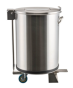 Pojemnik na odpady | stalowy | 50.0 L - 3