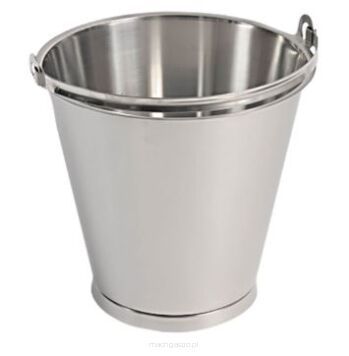 Wiadro stalowe z pierścieniem, Premium, Ø 305 mm, V 15 L
