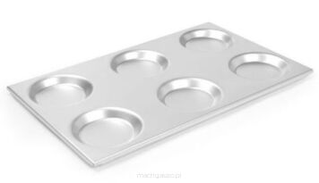 Taca aluminiowa GN 1/1 z formami - kod 808740