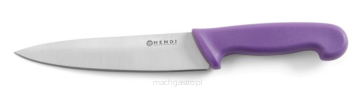 Nóż kucharski HACCP - 180 mm, fioletowy