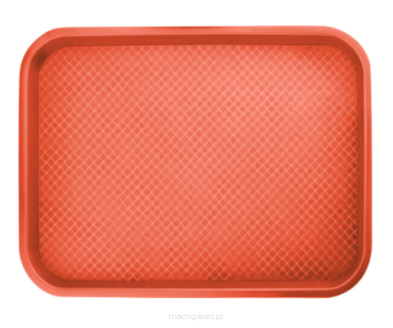Taca fast food | czerwona | 350x450 mm
