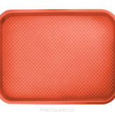 Taca fast food | czerwona | 350x450 mm