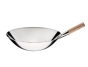 Patelnia wok, stal polerowana, Ø 400 mm