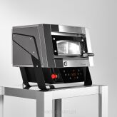 Piec do pizzy obrotowy Mantegna | MN40/1DG-P | elektryczny | max.500 °C | 1x40cm | 4 kW | 670x664x605 mm