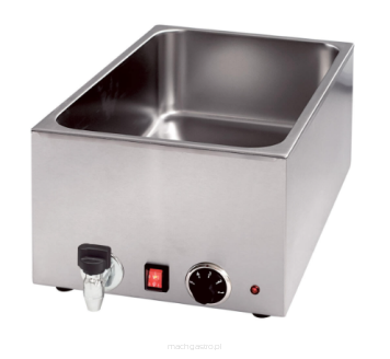 Bemar nastawny z kranem do pojemników GN 1/1 i H 150 mm, 1.2 kW, 230 V