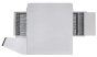 Piec tunelowy C50 | elektryczny | Prismafood | 400 V / 14.2 kW | 1900x1220x515 mm - 3