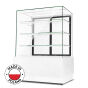 Witryna cukiernicza chłodnicza Dolce Visione Basic 900 BIANCO | 900x690x1300 mm | białe wnętrze