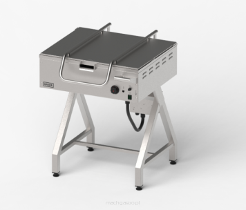 Patelnia elektryczna uchylna na stelażu, Gredil, 700x786x912 mm, P 6.3 kW, U 400 V