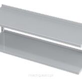Półka wisząca podwójna KPT-095 B-400 mm