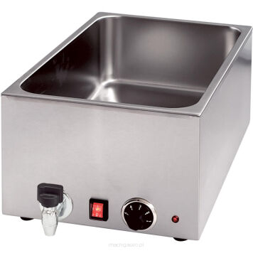 Bemar nastawny z kranem do pojemników GN 1/1 i H 200 mm, 1.2 kW, 230 V