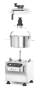 Kuter | Profi Line | 5.0 kg | srebrny | 230 V / 800 W | 377x350x520 mm - 3