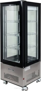 WITRYNA CHŁODNICZA 400L 65x65x190 CZARNA