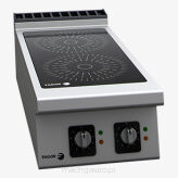 Kuchnia indukcyjna 2 - polowa | 10.0 kW | 400x930x290 mm