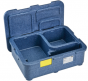 Pojemnik termoizolacyjny 4-komorowy Cam GoBox®, niebieski, 480x350x167 mm