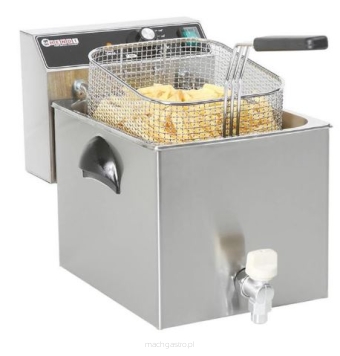 Frytownica MASTERCOOK z kranem spustowym - 8 l