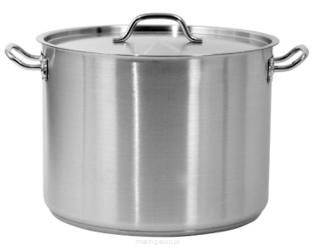Garnek średni z pokrywką ze stali nierdzewnej | 400x300 mm | 37.7 L