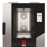 Piec konwekcyjno-parowy Millennial Touch Screen Gastro z automatycznym systemem myjącym, 7 × GN 1/1 - gazowy