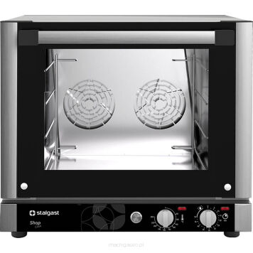 Piec konwekcyjny z nawilżaniem, STALGAST ShopCook, manualny, 4x430x340/4xGN 2/3, 3.1 kW