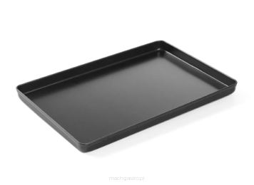 Taca cukiernicza ekspozycyjna czarna, 300x200x(H)20mm