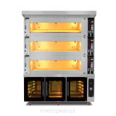 Piec piekarniczy modułowy 3-komorowy | elektryczny | 39,6 kW | 400V | 1660x1400x2170 | MT/1400/2