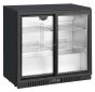 Barowa szafa chłodnicza | chłodziarka podblatowa RQ-208SC | 205l | drzwi przesuwne
