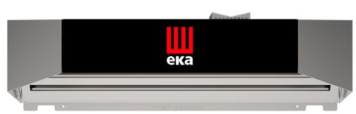 Okap kondensacyjny do pieców 16x 600x400 mm i 20x GN 1/1 - półkowych Millennial Touch Screen oraz Black Mask