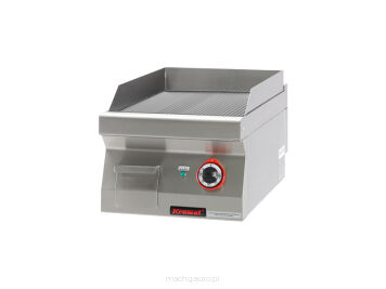 Płyta grillowa elektryczna ryflowana 700.PBE-400R
