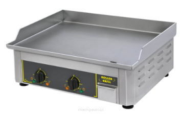 Płyta grillowa gładka ze stali nierdzewnej, elektryczna, 3.5 kW