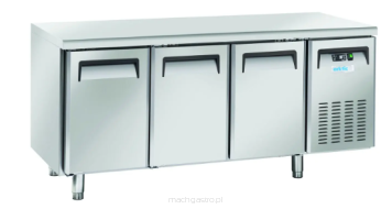 Stół chłodniczy 3-drzwiowy z agregatem bocznym | Arktic | GN 1/1 | 230 V / 350 W | 1800x700x850 mm