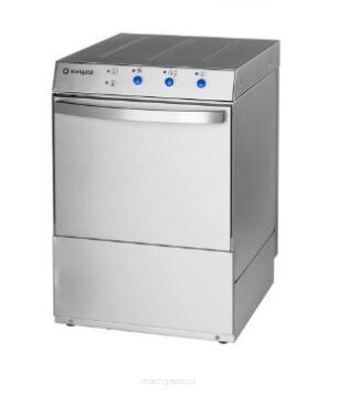 Zmywarko wyparzarka, do szkła, dozownik płynu myjącego, pompa zrzutowa, 2.77 kW, 230 V
