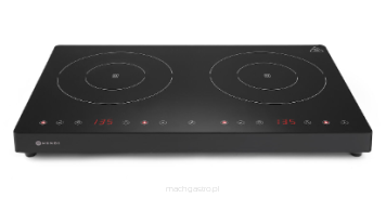 Kuchenka indukcyjna podwójna 3500W, Kitchen Line, 608x370x61 mm