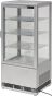 WITRYNA CHŁODNICZA 78L 42x38x96 SREBRNA